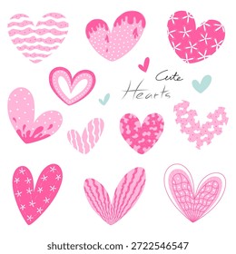 Este conjunto de projetos de coração rosa é perfeito para o Dia dos Namorados, ideal para projetos temáticos do Dia dos Namorados e decorações, como cartões, adesivos, artesanato, scrapbooks, padrões de papel, cartões de saudação
