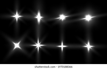 This is a set of rays on the transparent background. rays editable vector