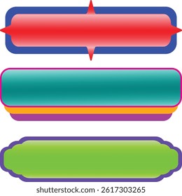 This is a set of three beautiful Text Boxes that can be used in Books for Heading, in Calendars, in Diaries, in Banners, Hoardings etc. to highlight your text.