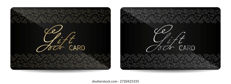 This set of two gift cards featuring an elegant vintage pattern with gold and silver accents will make a stylish addition to any gift, highlighting attention to detail and creating an elegant, festive atmosphere. These cards are perfect for birthdays, weddings, anniversaries, or New Year's celebrations, adding a personal touch and warmth to the gift.