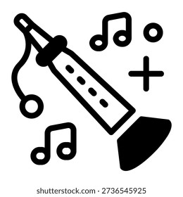 This Shehnai icon is suitable for the Holi Festival in India.