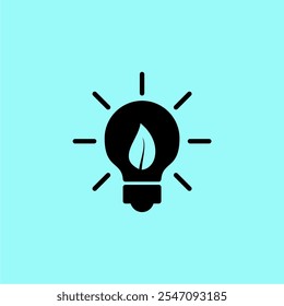 This is a Shillouet lamp and leaf logo suitable for electronic, environmentally friendly, technology, counter, electrical equipment, electronic equipment, leaf and other company logos.