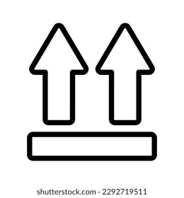 Este icono de Side Up. inicio de sesión para concepto móvil y diseño web. ilustración vectorial