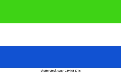 This is a Sierra Leone Flag.