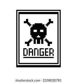  this is Sign icon in pixel art with black color and white background this item good for presentations,stickers, icons, t shirt design,game asset,logo and your project.