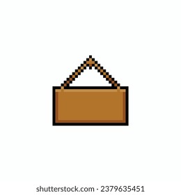 this is sign icon in pixel art with brown color and white background this item good for presentations,stickers, icons, t shirt design,game asset,logo and your project.