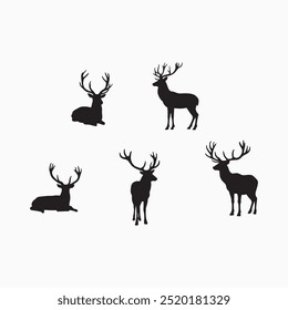 This is Silhouette of a Deer 