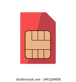 This Simcard vector icon is easy to see and understand. so it's perfect for your symbol or icon collection.