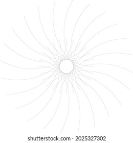 This is a simple abstract which also logo.