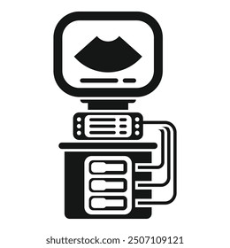 This simple, bold icon is perfect for websites and presentations about pregnancy and healthcare