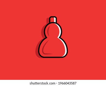 This is a simple bottle design