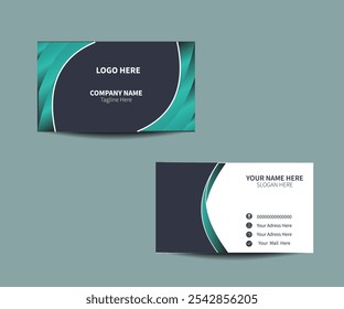 This is a simple Business Card Design for Commercial use