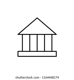 This is simple business Related Vector Line Icons. Building