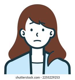 Das ist eine einfache, buchstäbliche Abbildung einer Person.