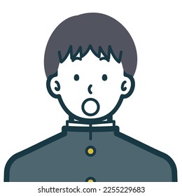 Das ist eine einfache, buchstäbliche Abbildung einer Person.