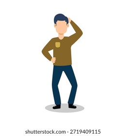 Esta es una simple ilustración de dibujos animados de un hombre sosteniendo un libro. La Imagen presenta un diseño minimalista con un enfoque en Formas y colores básicos. El personaje se representa en un estilo sencillo y fácil de entender, lo que lo hace adecuado para fines educativos o informativos.