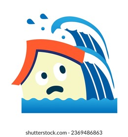 Esta es una simple ilustración del paisaje urbano.
