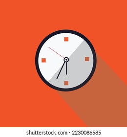 Este es un vector de reloj simple