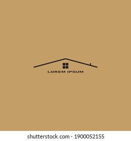Este es un diseño de logo de una empresa de construcción simple