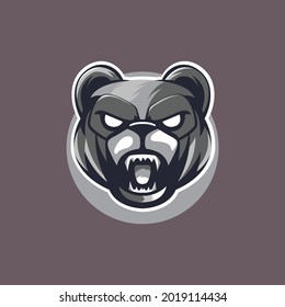 This simple design with a bear theme can be used for various needs such as mascots, t-shirt screen printing and other printing needs.