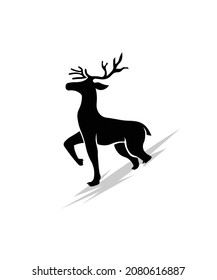This simple and elegant deer logo is perfect for any business related to industrial or nature activities. Also ideal for businesses related to Christmas images. 
