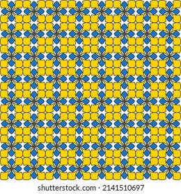 This is a simple flower pattern