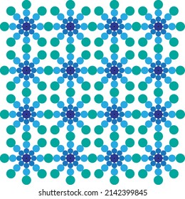 This is a simple geometric pattern that can be used for various design purposes