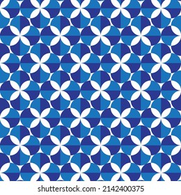 This is a simple geometric pattern that can be used for various design purposes