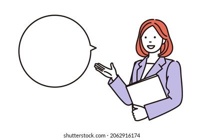 女性 日本人 スーツ のイラスト素材 画像 ベクター画像 Shutterstock