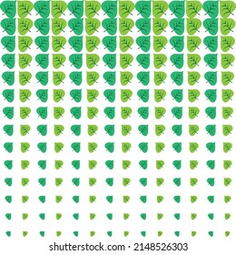 this is a simple leaf pattern