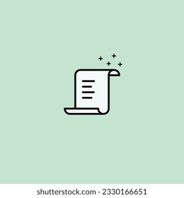 This is a simple medical bill vector.