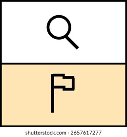 This is so simple, modern, and professional icon design.