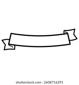 This "Simple Title Ribbon with Lower Arch Vector" features a simple yet elegant arched ribbon design.Perfect for titles, headings, and banners,it provides a professional and sophisticated look.It can