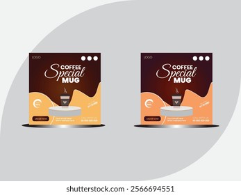 This is a simple, unique brown cafe bundle logo, suitable for cafe logos, coffee shops, packaged coffee drink products, beverage shops, coffee sellers, coffee websites, social media and others.