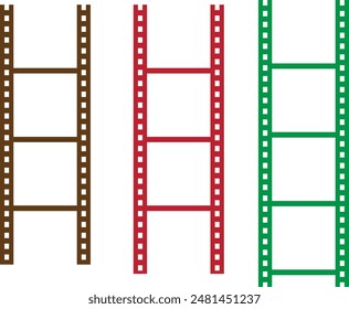 This is simple and vector film reel and it is editable.