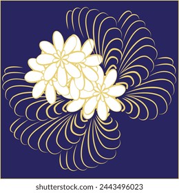 This is simple and vector Floral background and it is editable.