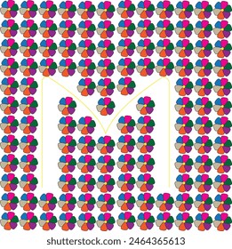 This is simple and vector floral background and it is editable.