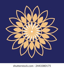 This is simple and vector floral design and it is editable.