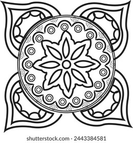 This is simple and vector Floral design and it is editable.