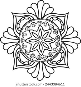 This is simple and vector Floral design and it is editable.