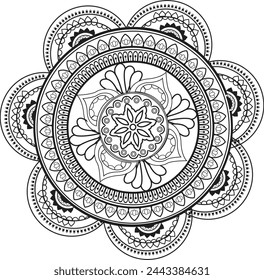 This is simple and vector Floral design and it is editable.