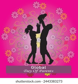This is simple and vector Global day Of Parents background and it is editable.
