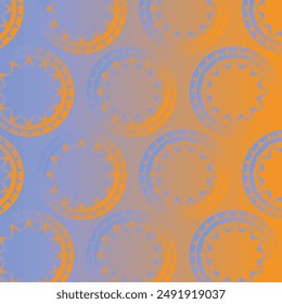 This is simple and vector gradient mandala background and it is editable.