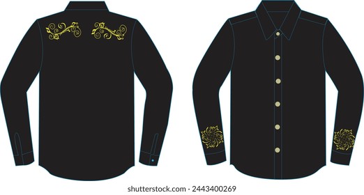 This is simple and vector T-shirt background and it is editable.