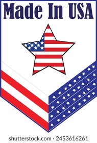 This is simple and vector USA flag background and it is editable.