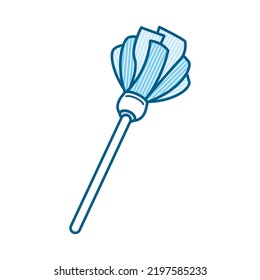 Esta es una simple ilustración de línea blanca de un hataki.