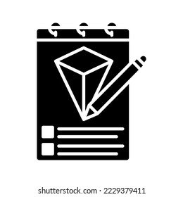 this is a sketch book icon
icon with glyph and pixel perfect style
this is one of the icons from the icon sets with 3D Printing theme