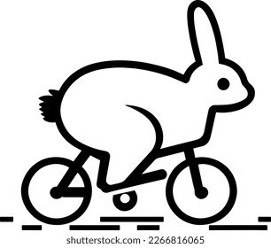 This sleek bike vector graphic exudes the freedom and excitement of cycling. Its minimalist design makes it versatile for use in various designs and applications such as logos and advertising.