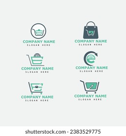 This sleek and contemporary ecommerce logo design is perfect for your online store or digital business. Its minimalist yet eye-catching design.