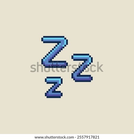 this is sleep icon in pixel art, this item good for presentations,stickers, icons, t shirt design,game asset,logo and your project